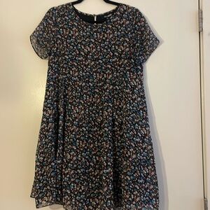 Madewell Printed Dress Size Small